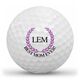Best Mom Laurel Wreath Golf Balls Image 1 of 2