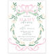 Bow Crest Baby Shower Invitations Image 1 of 3