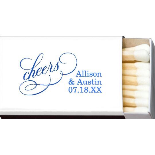 Cheers 20-Strike Matchboxes