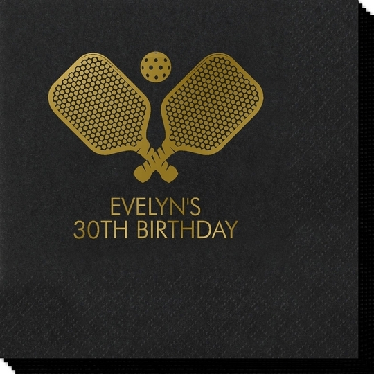 Pickleball Paddles Napkins