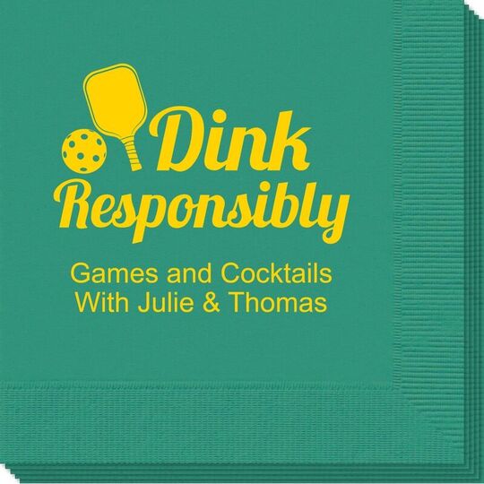 Dink Responsibly Napkins