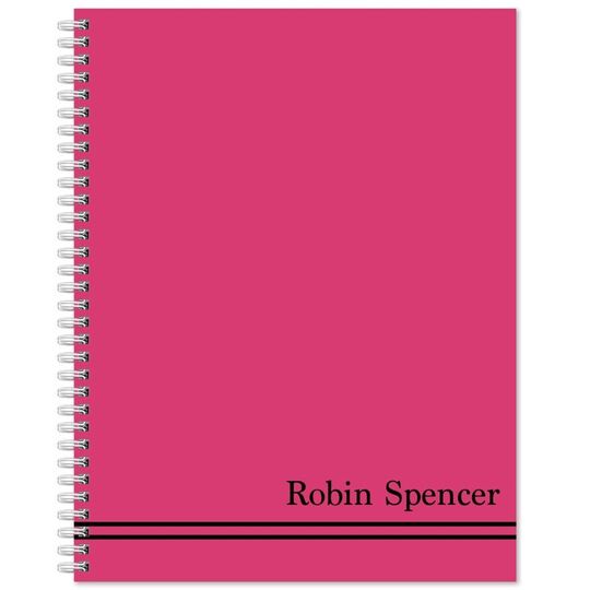 Spencer Spiral Notebook