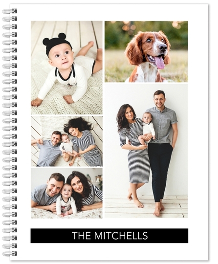 Multi Photo Spiral Notebook