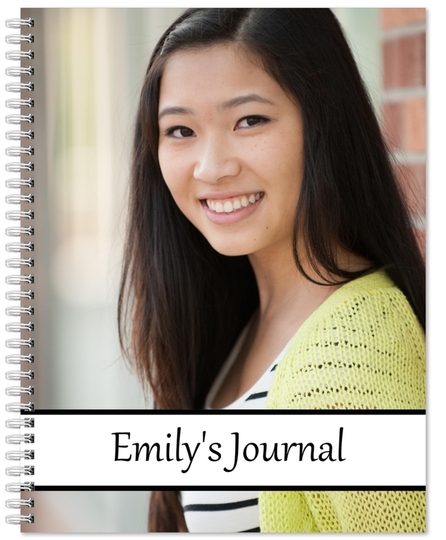 Photo Banner Spiral Notebook