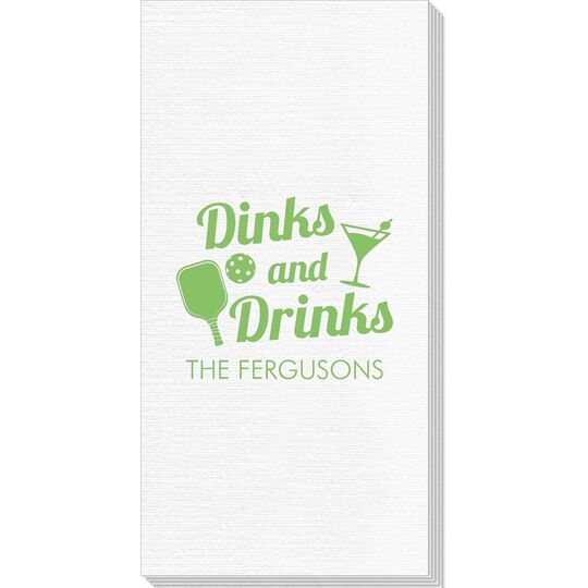 Fun Dinks and Drinks Deville Guest Towels