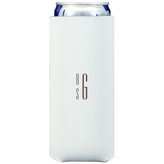 Your Skinny Stacked Initials Collapsible Slim Huggers