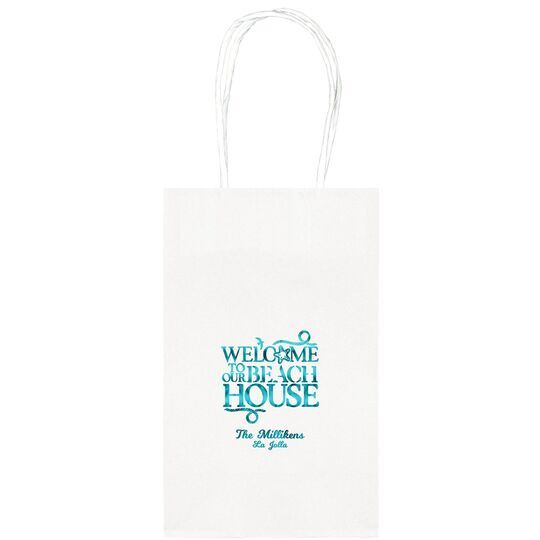 Beach House Medium Twisted Handled Bags