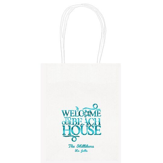 Beach House Mini Twisted Handled Bags