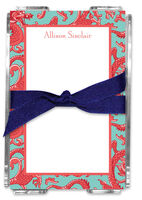 Imperial Coral Memo Sheets in Holder