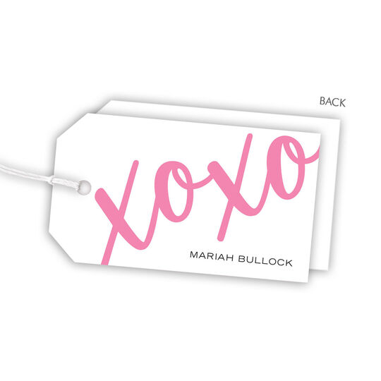 XOXO Hanging Gift Tags