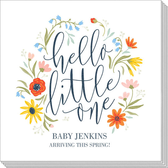 Hello Little One Napkins