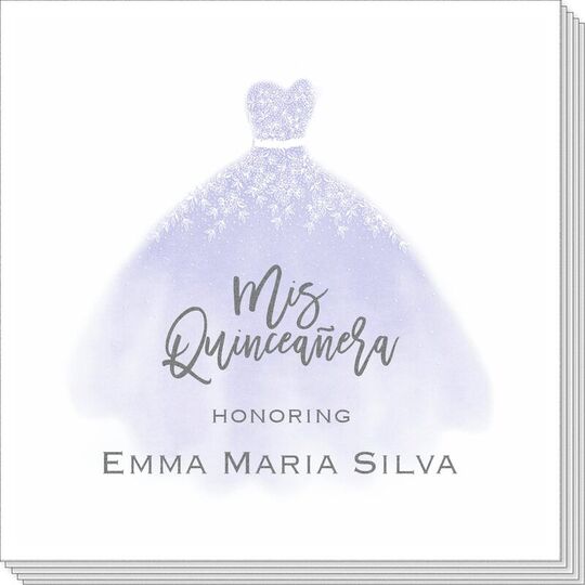 Lavender Dream Quinceanera Napkins