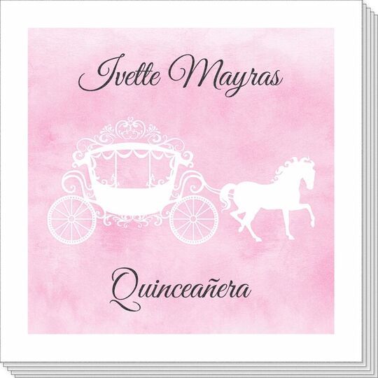 Pink Fairytale Ball Napkins