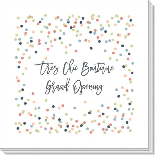 Blast of Confetti Napkins