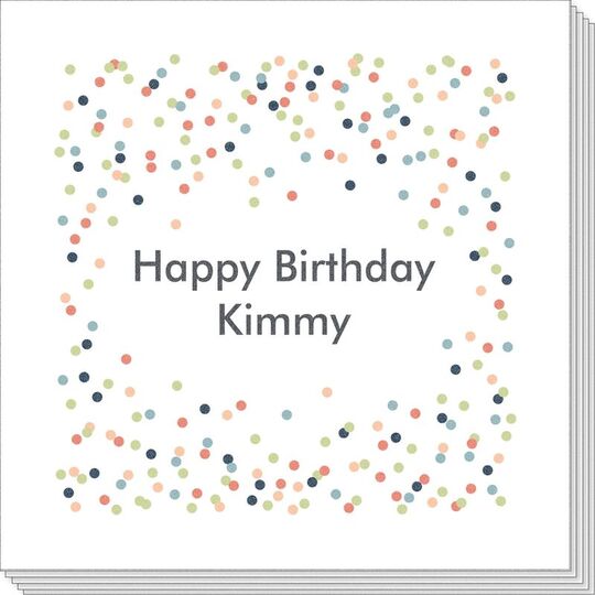 Blast of Confetti Napkins