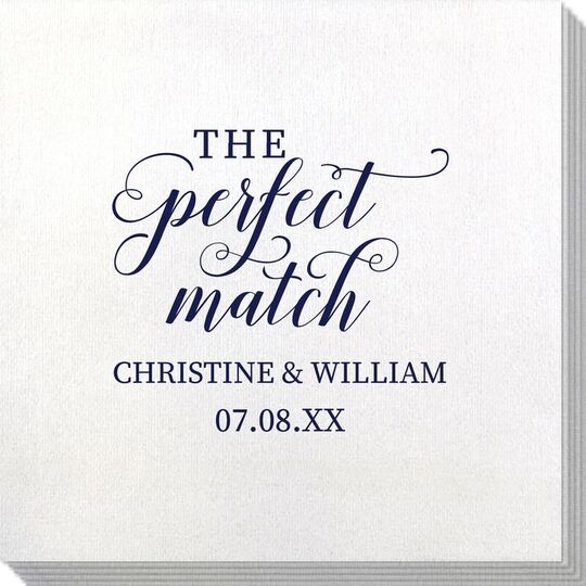 The Perfect Match Bamboo Luxe Napkins