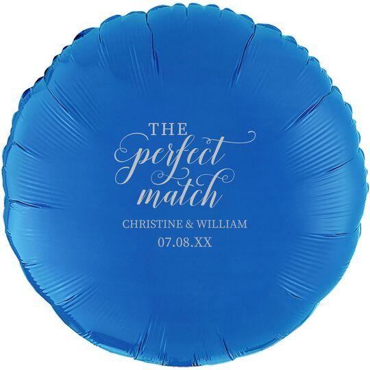 The Perfect Match Mylar Balloons