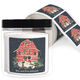 Merry Barn Square Gift Stickers in a Jar Image 1 of 2