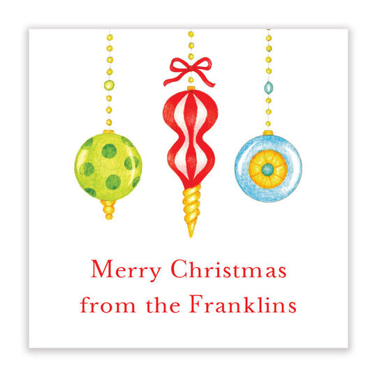 Ornaments Enclosure Cards