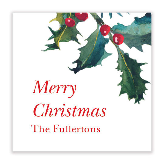 Holly Berry Enclosure Cards