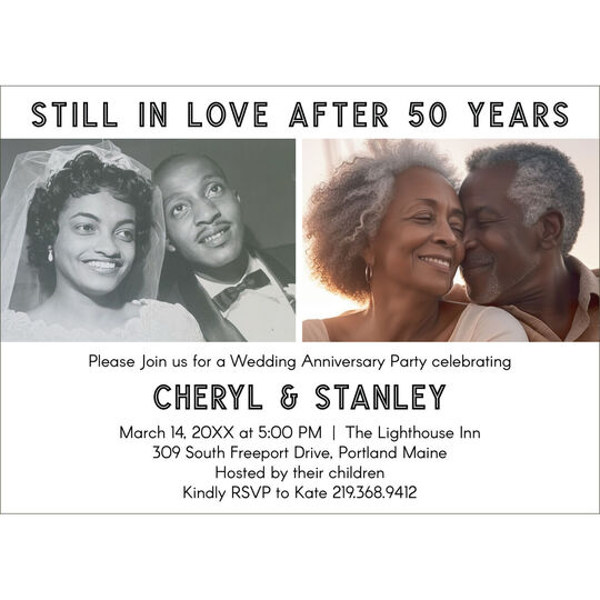 Still In Love Photo Invitations