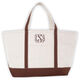 Personalized Brown Large Classic Tote Image 1 of 2