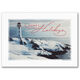 Wintery Seaside Holiday Cards Image 1 of 3