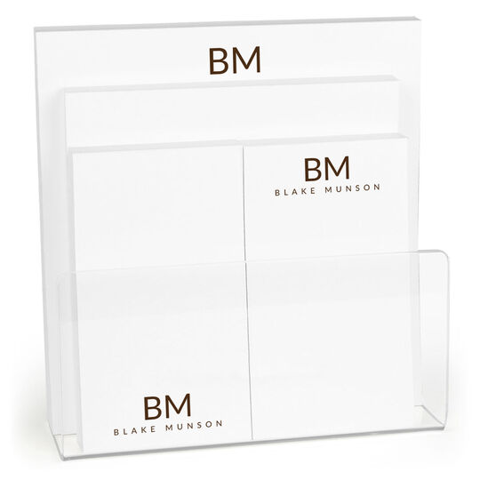 Epic Initials Notepad Set