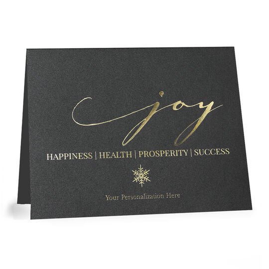 Modern Joy Greetings Folded Cards