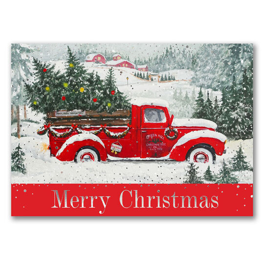 Anna Griffin Vintage Square Christmas Cards and Envelopes