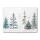 Winter Birds and Trees Tri-Fold Holiday Cards Image 4 of 4