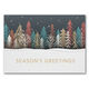 Wintery Forest Sky Holiday Cards Image 1 of 3