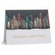 Wintery Forest Sky Holiday Cards Image 1 of 3