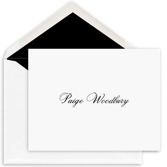 Woodbury Folded Note Cards