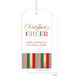 Christmas Cheer Large Hanging Gift Tags Image 1 of 2