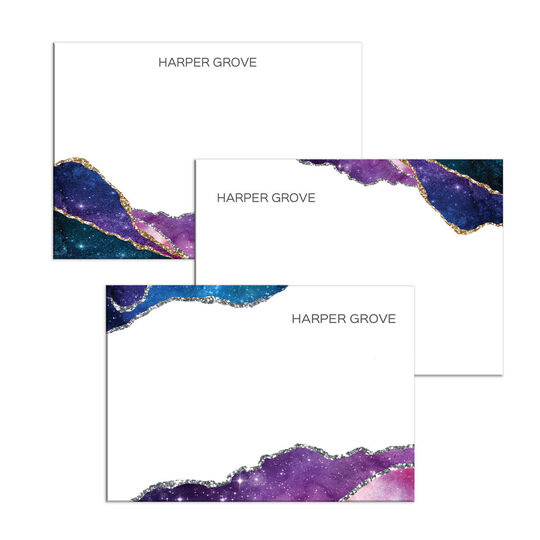 Stylish Agate 4x3 Post-it® Notes