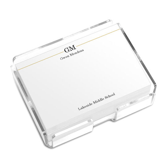 Executive Initials 4x3 Post-it® Notes