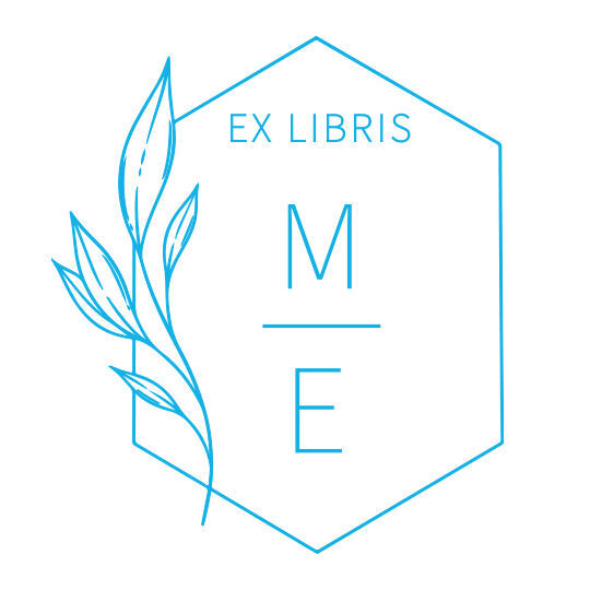 Stacked Block Initial Self-Inking Book Stamp