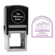 Arched Self-Inking Book Stamp Image 1 of 4