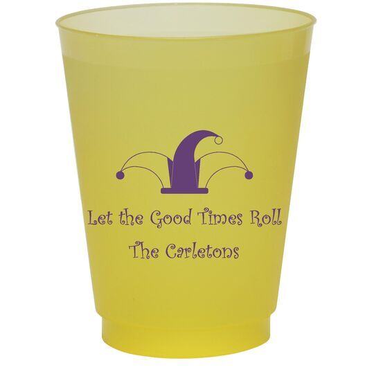 Jester Hat Colored Shatterproof Cups