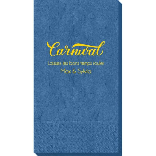 Script Carnival Bali Guest Towels