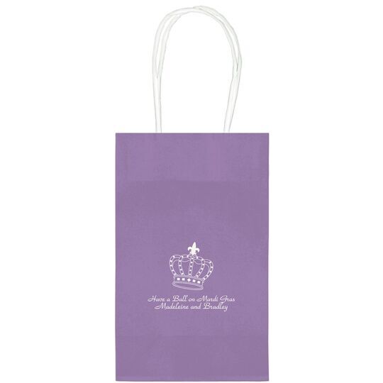 Royalty Crown Medium Twisted Handled Bags