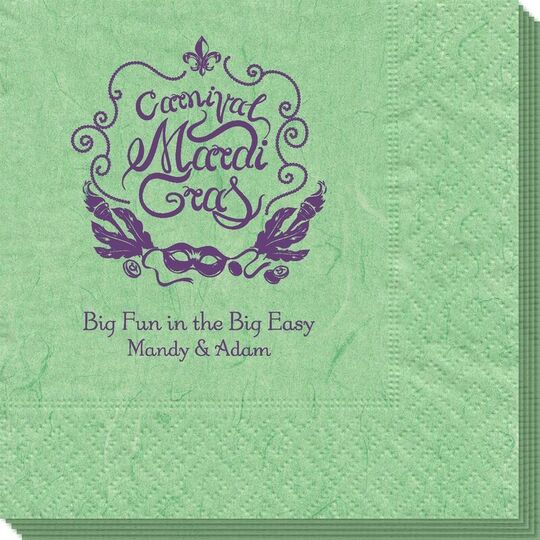 Carnival Mardi Gras Bali Napkins