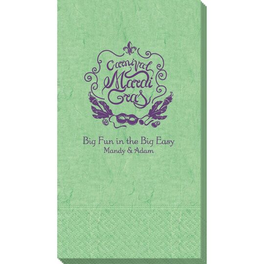 Carnival Mardi Gras Bali Guest Towels