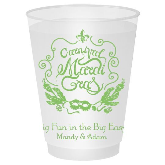 Carnival Mardi Gras Shatterproof Cups