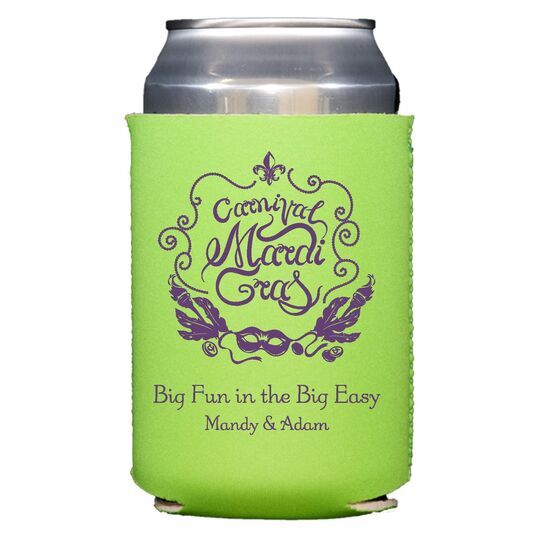 Carnival Mardi Gras Collapsible Huggers