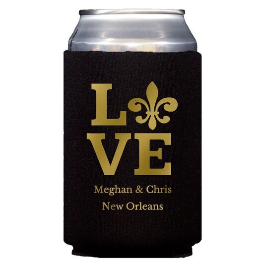 Fleur de Lis Love Collapsible Huggers