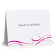 Elegant Flourish Folded Note Cards Image 3 of 3