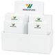 Your Logo Notepad Set with White Holder Image 1 of 2