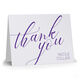 Large Script Folded Thank You Note Cards Image 3 of 4